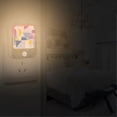 thumbnail image 2 of Yayeee LED Night Lights with Motion Detectors Auto Dusk to Dawn Light Sensors, 2 Pack, Retro Simple Shapes, 2 of 7