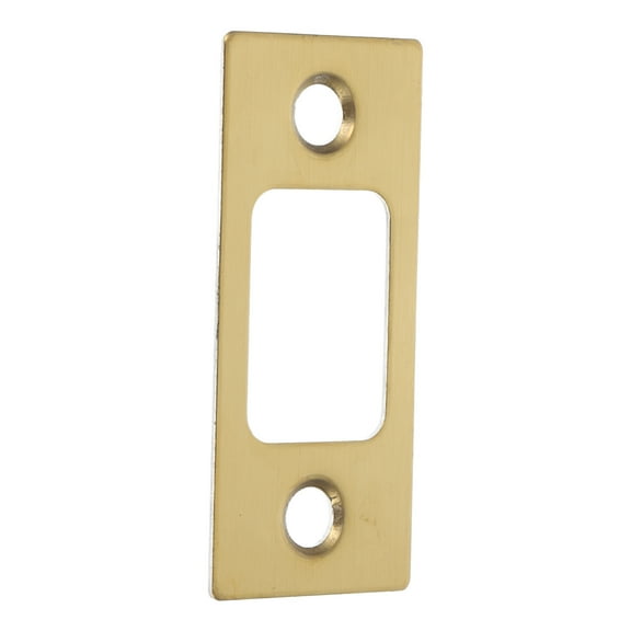 Hemoton Stainless Steel Door Striking Plate Door Striker Plate Stainless Steel Deadbolt Strike Plate Door Reinforcement Deadbolt Strike Plate