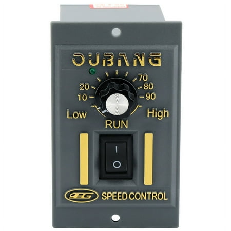 

2024 Motor Speed Controller AC Control Switch Regulator 1 Row 6 Pin CW CCW Rotation Accessory 60W