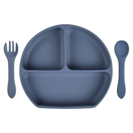 

CHAOMA Baby Silicone Plate Feeding Tableware Children s Feeding Supplies