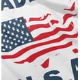 thumbnail image 3 of Made in USA County Map American Flag Toddler Boy Girl T Shirt Infant Toddler Brisco Brands 4T, 3 of 6