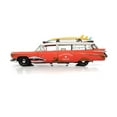 thumbnail image 6 of 1959 Cadillac Eldorado Ambulance (Weathered), Red - Auto World AW312 - 1/18 Scale Diecast Car, 6 of 10