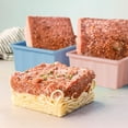 thumbnail image 2 of Silicone Freezer Tray for Soup Ice Cubes - 4Pack Silicon Soup Portion Freeze Tray Make Stock Souped Ice Cube, 2 of 6
