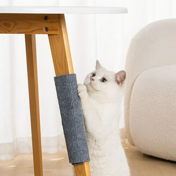 Cat Scratch Mats 40”x16”, Trimmable Cat Scratching Post Carpet Cover Self-Adhesive Cat Tree Shelves Replacement Parts Mat Cat Scratcher for Cat Tree Shelf Steps Couch Furniture DIY Protector