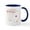 White/Navy Inside, variant on CafePress - Ace Hearts Flush - 11 oz Ceramic Mug - Novelty Coffee Tea Cup