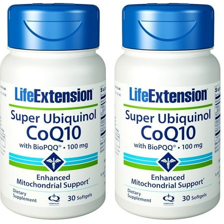 Life Extension Super Ubiquinol CoQ10 With PQQ 100 mg 30 Softgels 2