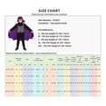 thumbnail image 3 of Vampire Cosplay, Vampire Cos, Vampire Outfits, Bat Wing Vampire Cape Costume Set, Grey Vest Black Long Sleeve Shirt Purple Lined Bat Cape, Gothic Vampire Cosplay Outfit for Halloween Party, Black L, 3 of 4