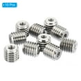thumbnail image 3 of Unique Bargains Adaptateurs Filetage Manchon Réducteur Écrou M10x1.5 Mâle à M4x0.7 Femelle pour Réparer Insert Écrou Vis Réducteur 10mm 10 Pcs, 3 of 5