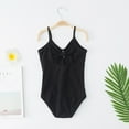 thumbnail image 4 of Hotiary Performance Classics Camisole Ballet Leotards for Girls/Toddlers/Kids, Adjustable Double Strap Gymnastics and Ballet Dancewear Black, 4 of 5