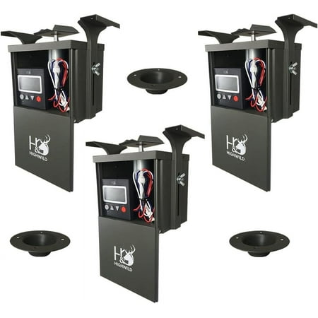Highwild 6-Volt Deer Feeder Digital Power Control Unit Multi-Set - 3 Pack