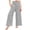 Black -AB02, variant on Nestiefly Girls' Gingham striped Pants Wide Leg High Waist Elastic Waist Casual Loose Trendy Beach Vacation Plaid Trousers with Pockets Wine 140