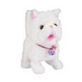 thumbnail image 2 of Figura de juguete interactiva de peluche, animal de compañía realista, divertida y multiusos, mascota electrónica con repetición de grabación para Blanco, 2 of 9