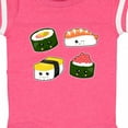 thumbnail image 4 of Inktastic Sushi with Faces Boys or Girls Baby Bodysuit, 4 of 5