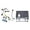 MultiColor, variant on PAC AmpPRO SUB Wireless Advanced Interface Chrysler Vehicles Audio Amplifier, Multicolor