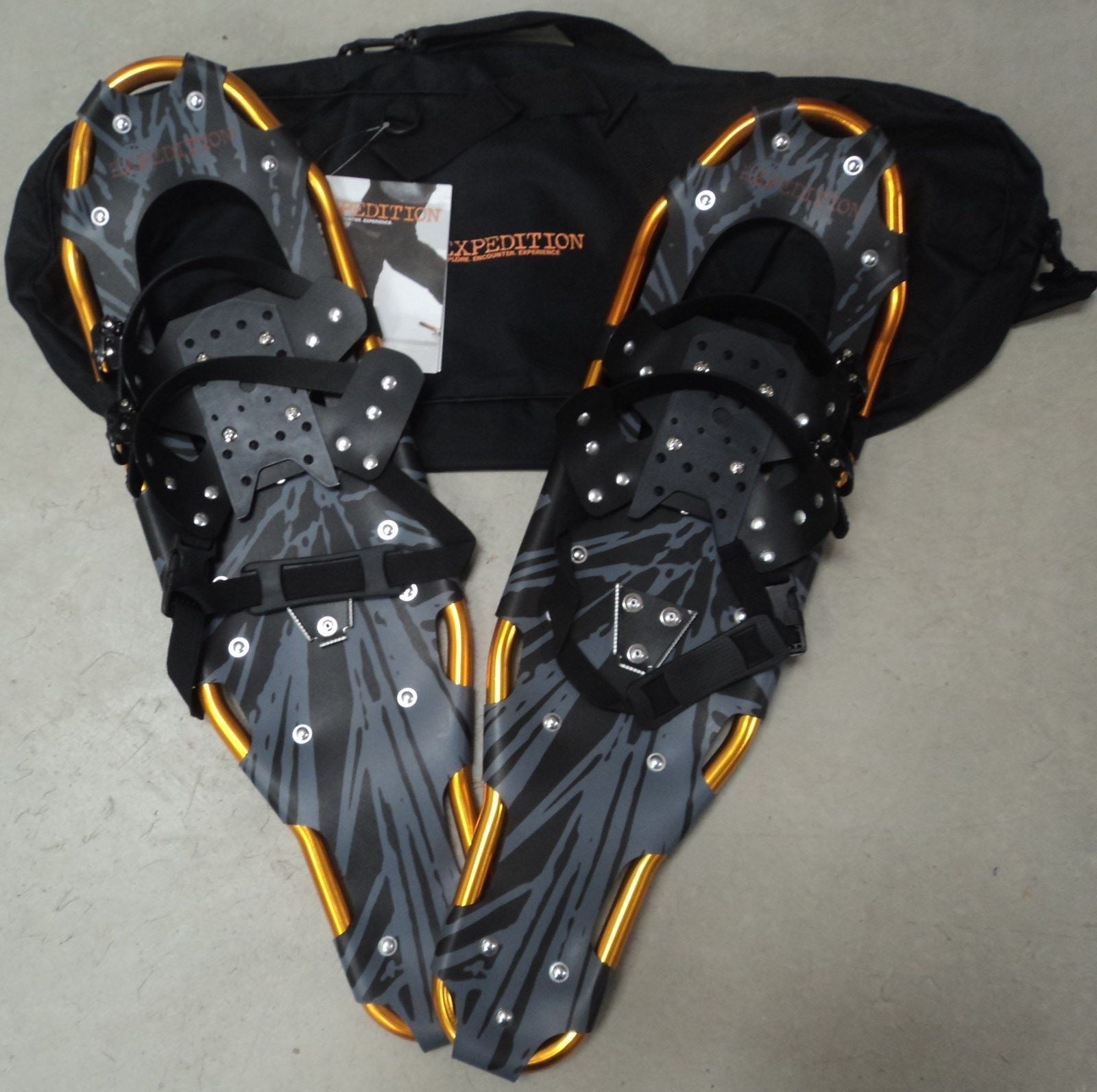 Expedition Premium Hike and Trail Snow Shoes, Orange EXP-EPSS-36 by