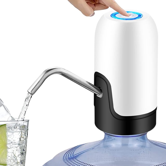 Bomba de botella de agua, dispensador de botellas de agua, carga USB, bomba de agua potable automática, portátil