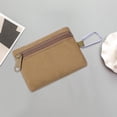 thumbnail image 3 of Bag Change Purse Accessory Bag with Zipper for Men & Brown, 3 of 7