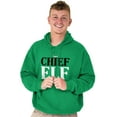 thumbnail image 5 of Xmas Chief Elf Officer Santa Helper Hoodie Sweatshirt Women Men Brisco Brands X, 5 of 6