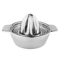 thumbnail image 3 of Walbest Citrus Lemon Orange Juicer Manual Squeezer, 201 Stainless Steel Robust Hand Juicer Reamer Rotation Press with Juice Strainer Bowl, 2 Pour Spouts, Dishwasher Safe, Easy to Clean, 3 of 7