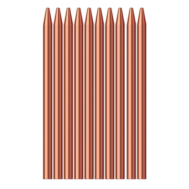 10 puntas de repuesto para soldador, duraderas y prácticas, para máquina de soldar portátil de alta precisión.
