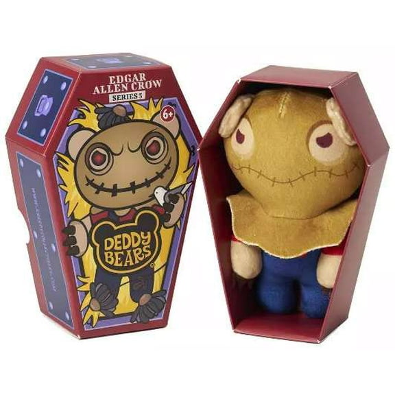 Deddy Bears Coffin Series 5 Edgar Allen Crow Plush
