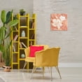 thumbnail image 4 of Stupell Industries Contemporary Hibiscus & Leaf Bunch Canvas Art, 17 x 17, by Paul Brent, 4 of 8