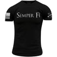 thumbnail image 1 of Grunt Style USMC - Simply Semper Fi T-Shirt - Medium - Black, 1 of 3