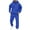 Blue, variant on Men's Autumn Winter Casual Fashion Letter Print Hooded Sweatshirt Long Sleeve Pullover Top