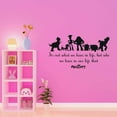 thumbnail image 3 of Who We Have in our Life that Matters Friendship Quote Cartoon Vinyl Wall Design Wall Art Sticker Designs Vinyl Stickers For Home House Walls Rooms Windows Bedroom Decoration Size (12x12 inch), 3 of 3
