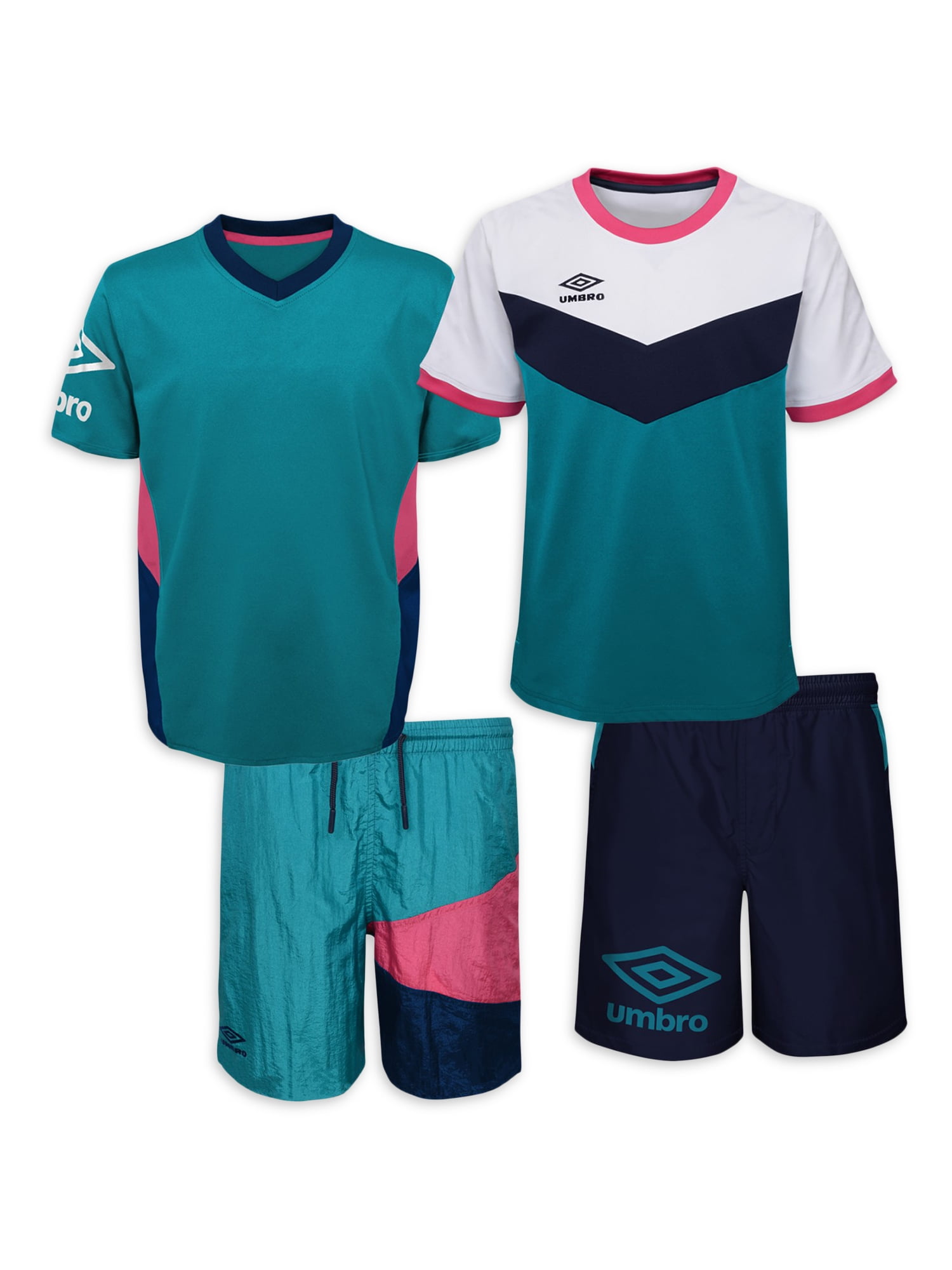 ZETIY Toddler Little Boys' Active Mesh Soccer Jersey and Shorts Sets