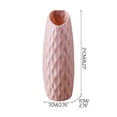 thumbnail image 3 of Ohufall Geometric Decorative Vase Modern Vase Flower Arrangement Container Home Office Decor Room Decor, 3 of 5