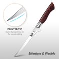 thumbnail image 3 of Cuchillo para filetear HOSHANHO de acero inoxidable con alto contenido de carbono de 18 cm, 3 of 7