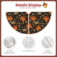 thumbnail image 3 of Lukts Spooky Sweets Print Color Life Christmas Tree Skirt, Winter Holiday Tree Mat Decoration ,Can be Used as A Shawl-36", 3 of 6