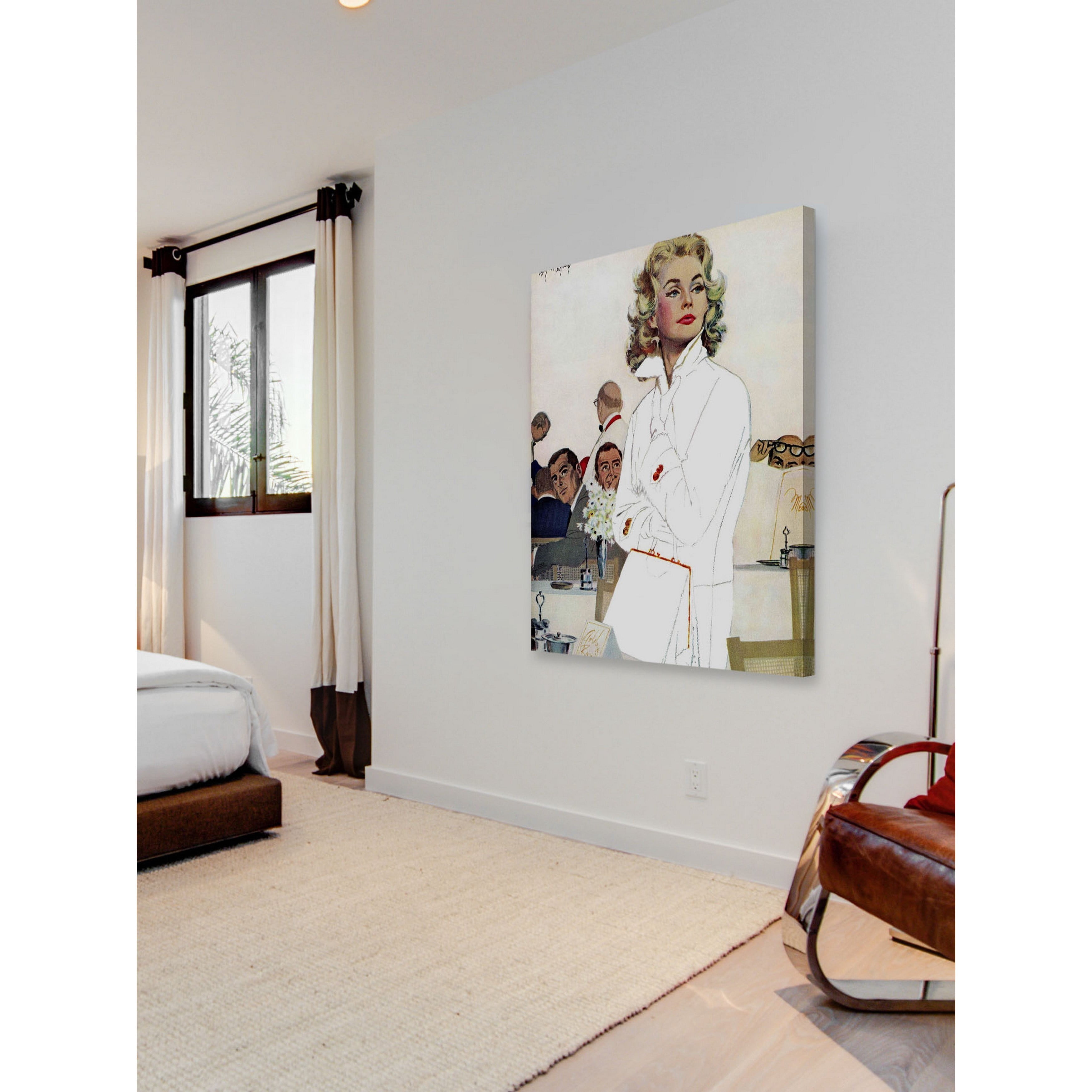 Marmont Hill "Too Young for Trouble" by Coby Whitmore Painting Print on Canvas