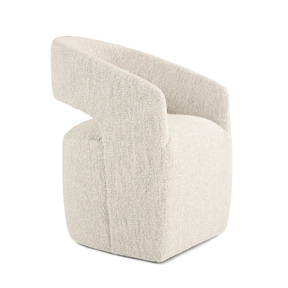 Modrest Angie - Modern Beige Fabric Dining Chair