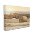 thumbnail image 3 of Stupell Industries Rural Haystack Farmland Field Shining Morning Sun Photograph Gallery Wrapped Canvas Print Wall Art, Design by Lori Deiter, 3 of 7
