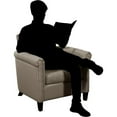 thumbnail image 3 of Serta Jackson Chaise d'Appoint à Bras Roulé Soft Taupe, 3 of 7