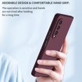 thumbnail image 6 of ELEHOLD Matte Case for Samsung Galaxy Z Fold 3 Anti-Scratch Ultra Slim Lightweight Case Shockproof Protective Cover for Samsung Z Fold 3(2021 released),Winered, 6 of 7