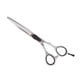 thumbnail image 3 of Tijeras para cortar cabello, tijera de peluquería profesional de ajuste ajustable de acero inoxidable para barbería, tijeras de corte plateadas, 3 of 8