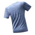 thumbnail image 4 of YanHoo Mens Athletic Fit T-shirts Lightweight Quick Dry Plus Size Short Sleeve Workout Tee Shirts, 4 of 9