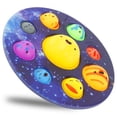 thumbnail image 1 of Juguetes Para Madres Y Bebés 1Pcs New Planet Pattern Simple Dimple Fidget Toy, Ansiedad Stress Reliever Toys Juguetes Para Madres Y Bebés Muyoka Hogar, 1 of 7