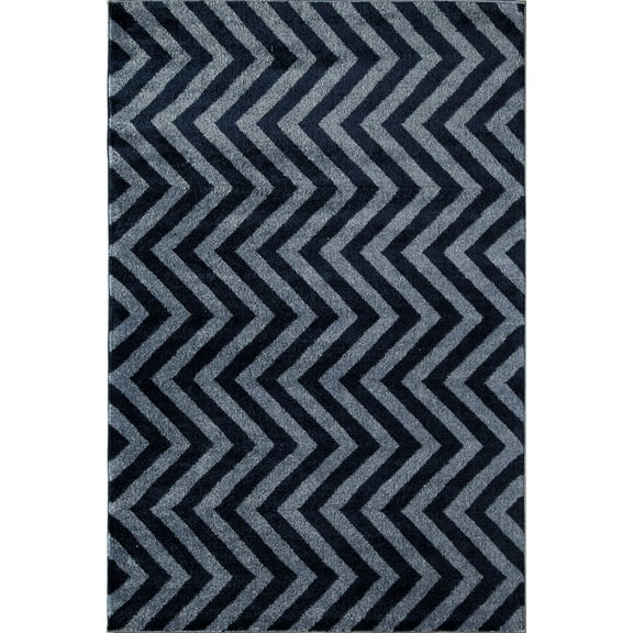 Rugs America Canyon Green/ Light Green Area Rug Blue