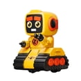 thumbnail image 3 of Robot Toy Car Inertial Backforce Mini Vehicle, Cute Cartoon Design, Educational For Hand-Eye Coordination Boys Girls, 3 of 5