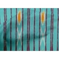 thumbnail image 4 of oneOone Tissu Popeline de Coton Rayé Ikat Imprimé Tissu BTY 42 Pouces de Large, 4 of 4