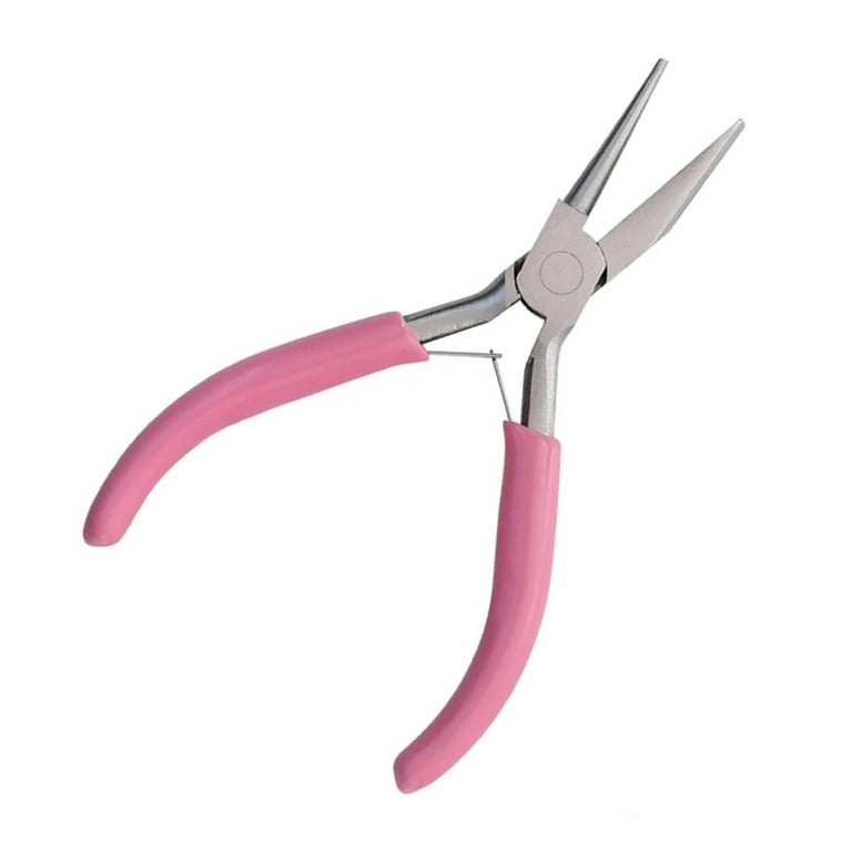 Diamond Visions Max Force 2221189 Pink Needlenose Pliers 5.75 Inch (2 Pliers)  
