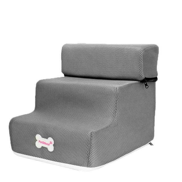 MKHSQHDG Today's Deals 3 Step Dog Step Stairs Pet Ladder Cover Removable Comfortable Non Dog Ramp Staircases Suitable for Small Dogs