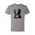 thumbnail image 2 of Love Can Make a Tail Wag Pitbull Dog Lover Mens Premium Tri Blend T-Shirt, Premium Heather, Small, 2 of 3