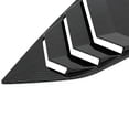 thumbnail image 4 of Rear Window Louvers Car Rear Window Blinds Side Tuyere Louvers Vent for Ford Focus ST RS MK3 Hatchback Carbon Fiber Style, 4 of 8