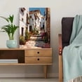 thumbnail image 5 of Mediterranean Cafe Street Canvas Print Balcony Home Wall Art Decor, 5 of 8