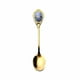 thumbnail image 1 of Inteprter Postre Sopa Pequeña de acero inoxidable Té Café Cuchara para revolver Postres Aperitivos Vajilla Cucharadita de porcelana Cocina y Comedor No.01 Inteprter JJ17682-01, 1 of 6